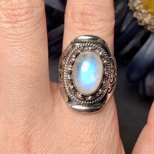 ‼️Clearance‼️Sterling silver moonstone ring